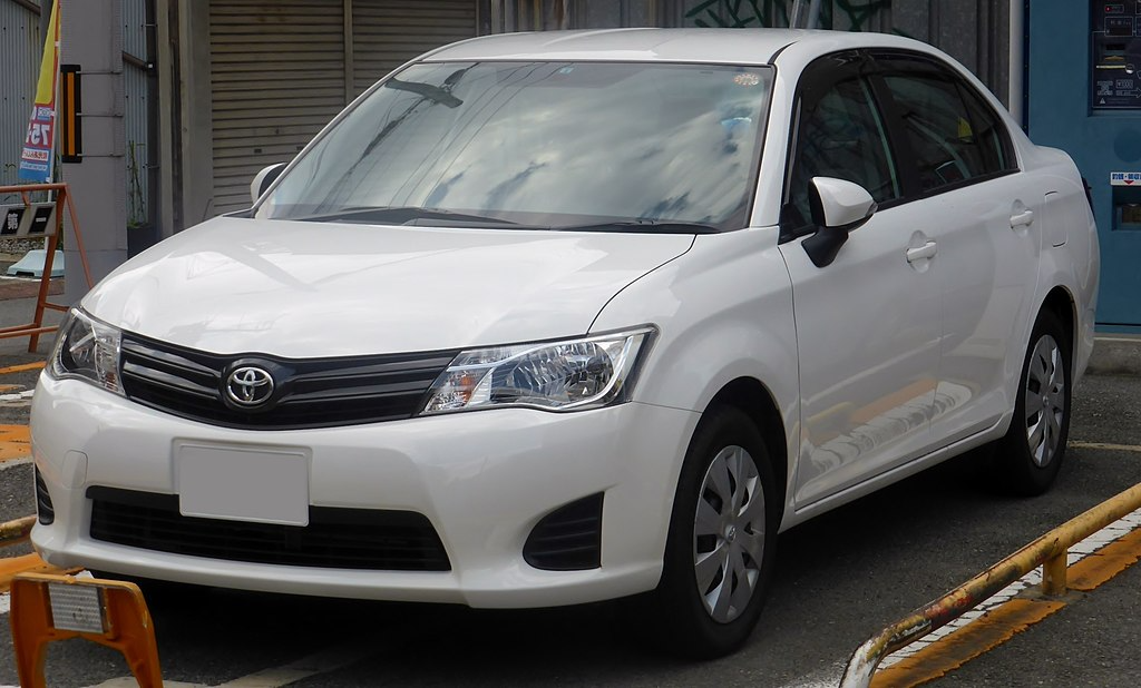 Toyota axio sedan - 4 seater vehicle